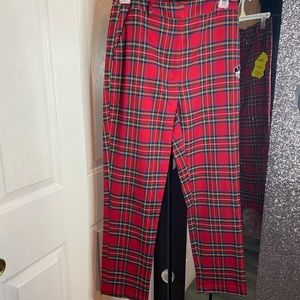 Disney x forever 21 plaid pants